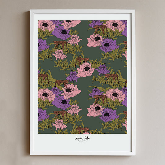 Affiche PARESSE Kaki