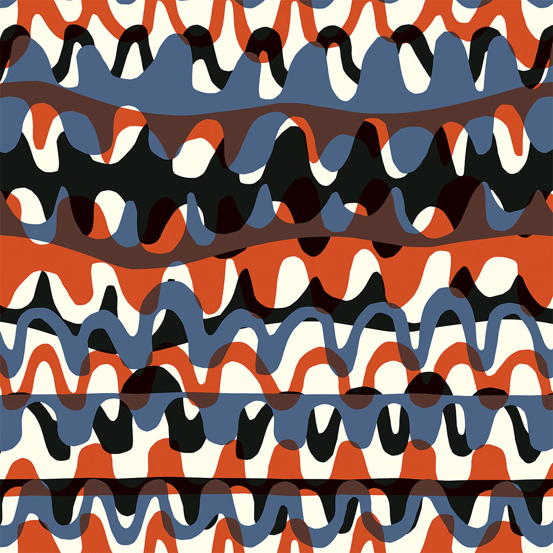 Carte postale WAVES