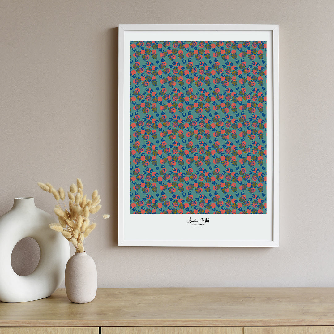 Affiche TULIP DOTS