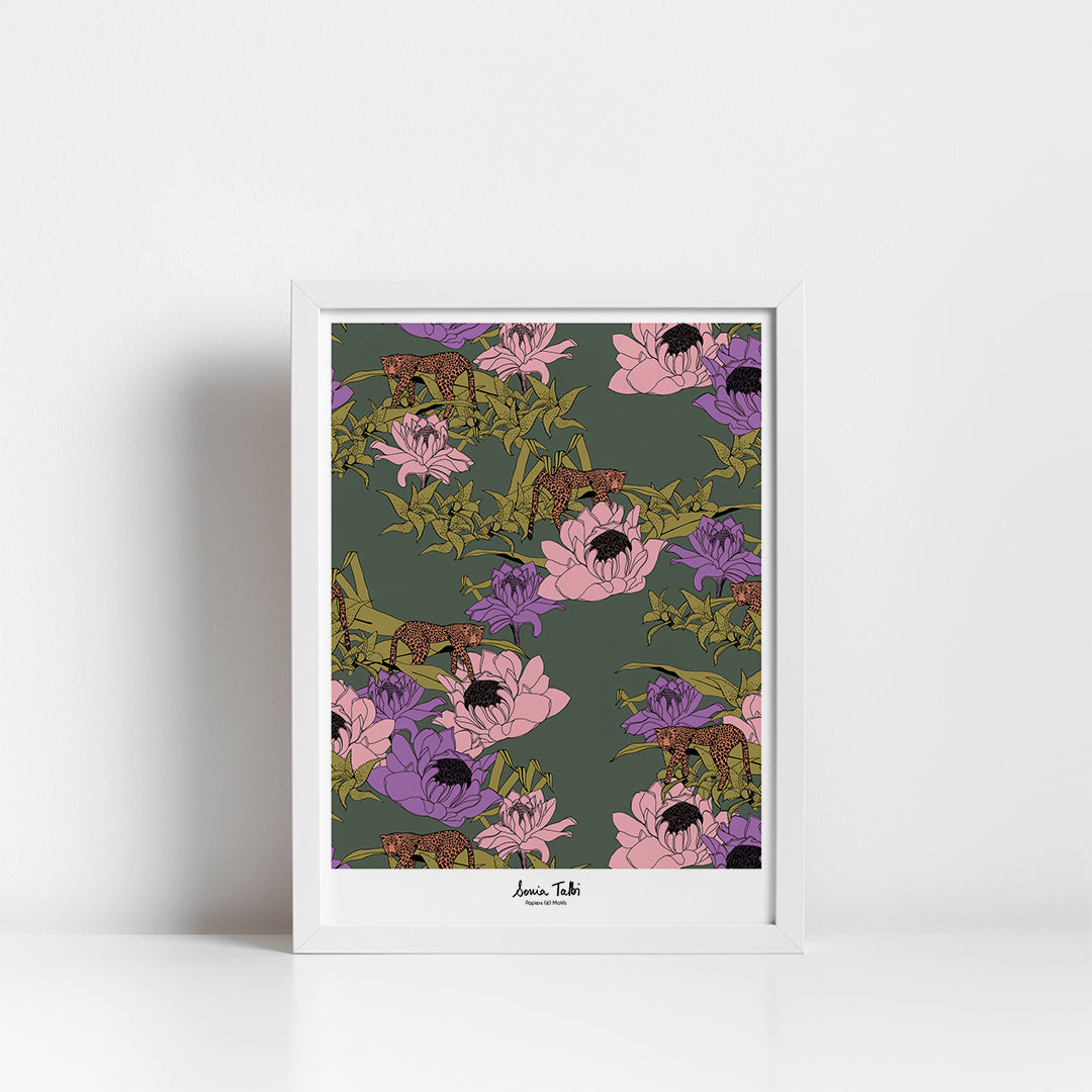Affiche PARESSE Kaki