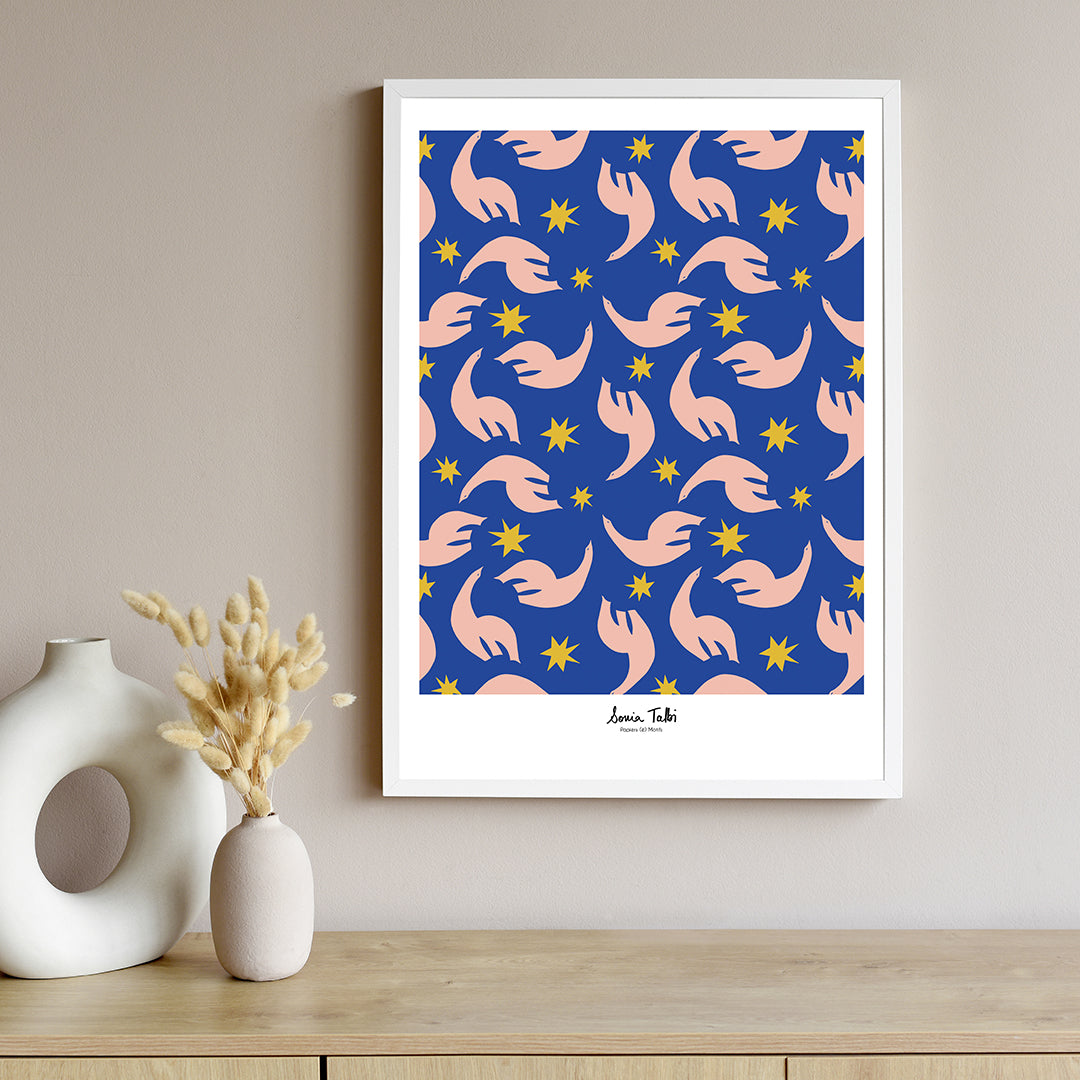 Affiche BIRDS 50x70 cm